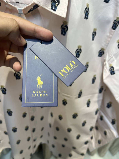 POLO RALPH LAURE_N PINk IMPORTED SHIRT AVAILABLE IN ULTRA PREMIUM QUALITY
