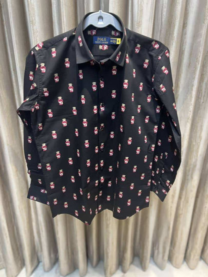 POLO RALPH LAURE_N BLACK IMPORTED SHIRT AVAILABLE IN ULTRA PREMIUM QUALITY