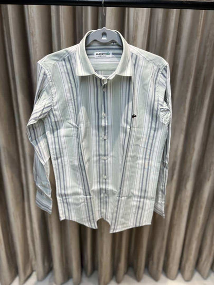 LACOST_E MINT GREEN IMPORTED ULTRA PREMIUM SHIRT AVAILABLE