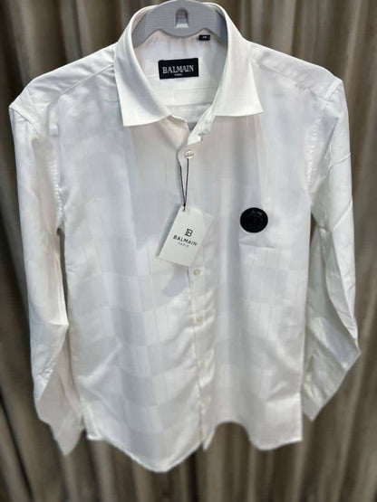 BALMAI_N WHITE IMPORTED SHIRT AVAILABLE IN ULTRA PREMIUM QUALITY