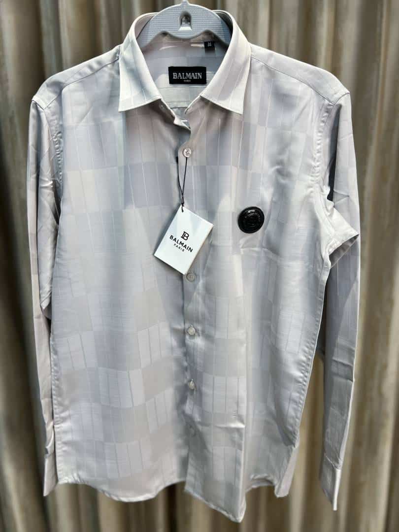 BALMAI_N GREY IMPORTED SHIRT AVAILABLE IN ULTRA PREMIUM QUALITY