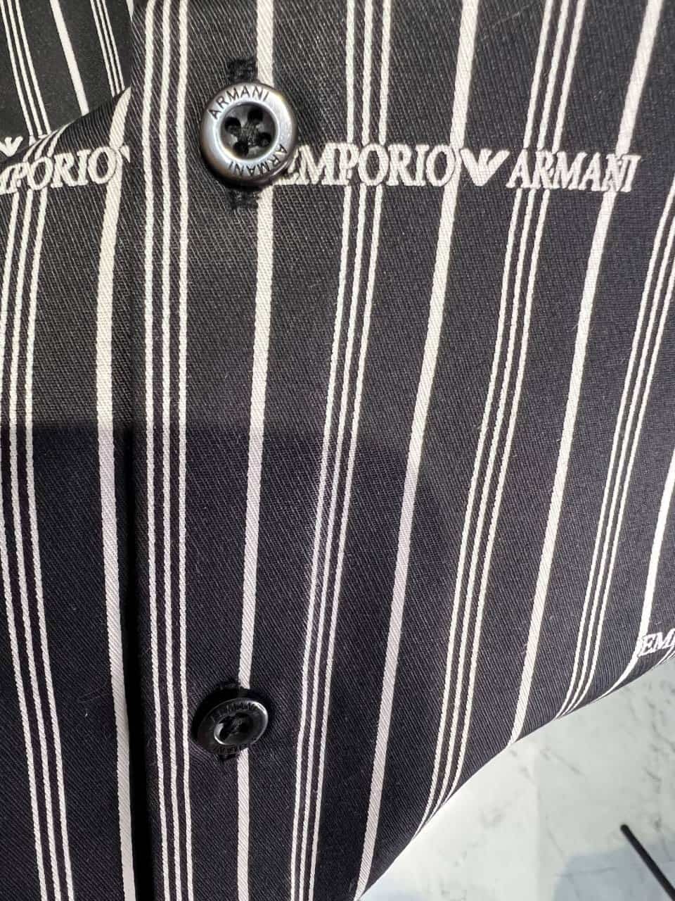 Emporio ARMAN_I BLACK ULTRA PREMIUM IMPORTED SHIRTS AVAILABLE