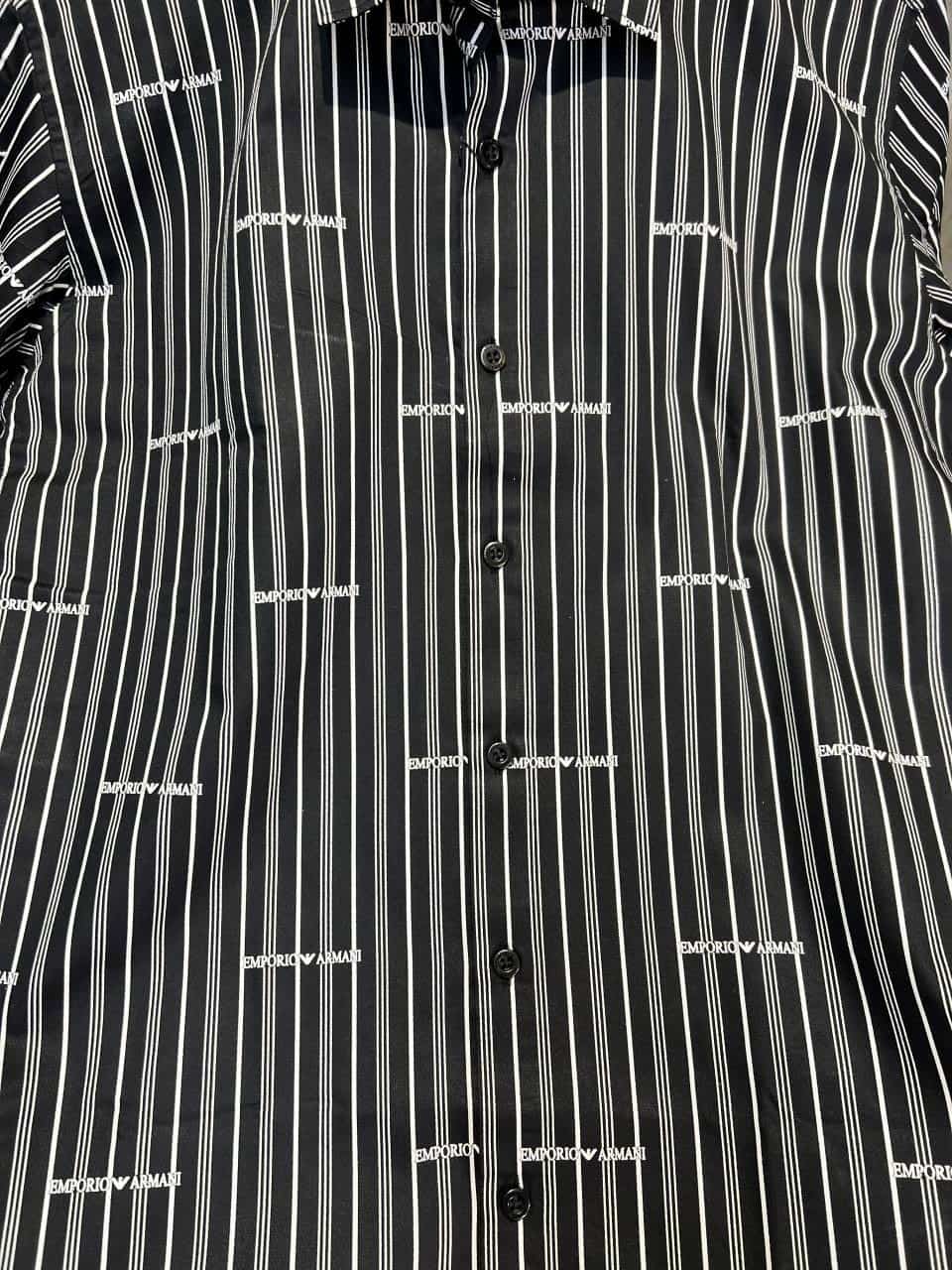 Emporio ARMAN_I BLACK ULTRA PREMIUM IMPORTED SHIRTS AVAILABLE