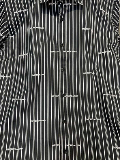Emporio ARMAN_I BLACK ULTRA PREMIUM IMPORTED SHIRTS AVAILABLE