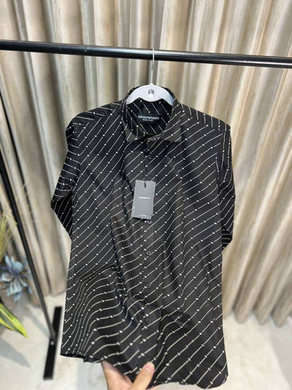 Emporio ARMAN_I BLACK ULTRA PREMIUM IMPORTED SHIRTS AVAILABLE