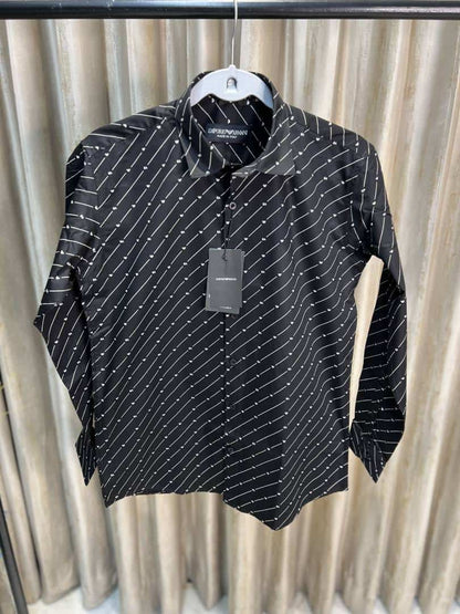 Emporio ARMAN_I BLACK ULTRA PREMIUM IMPORTED SHIRTS AVAILABLE