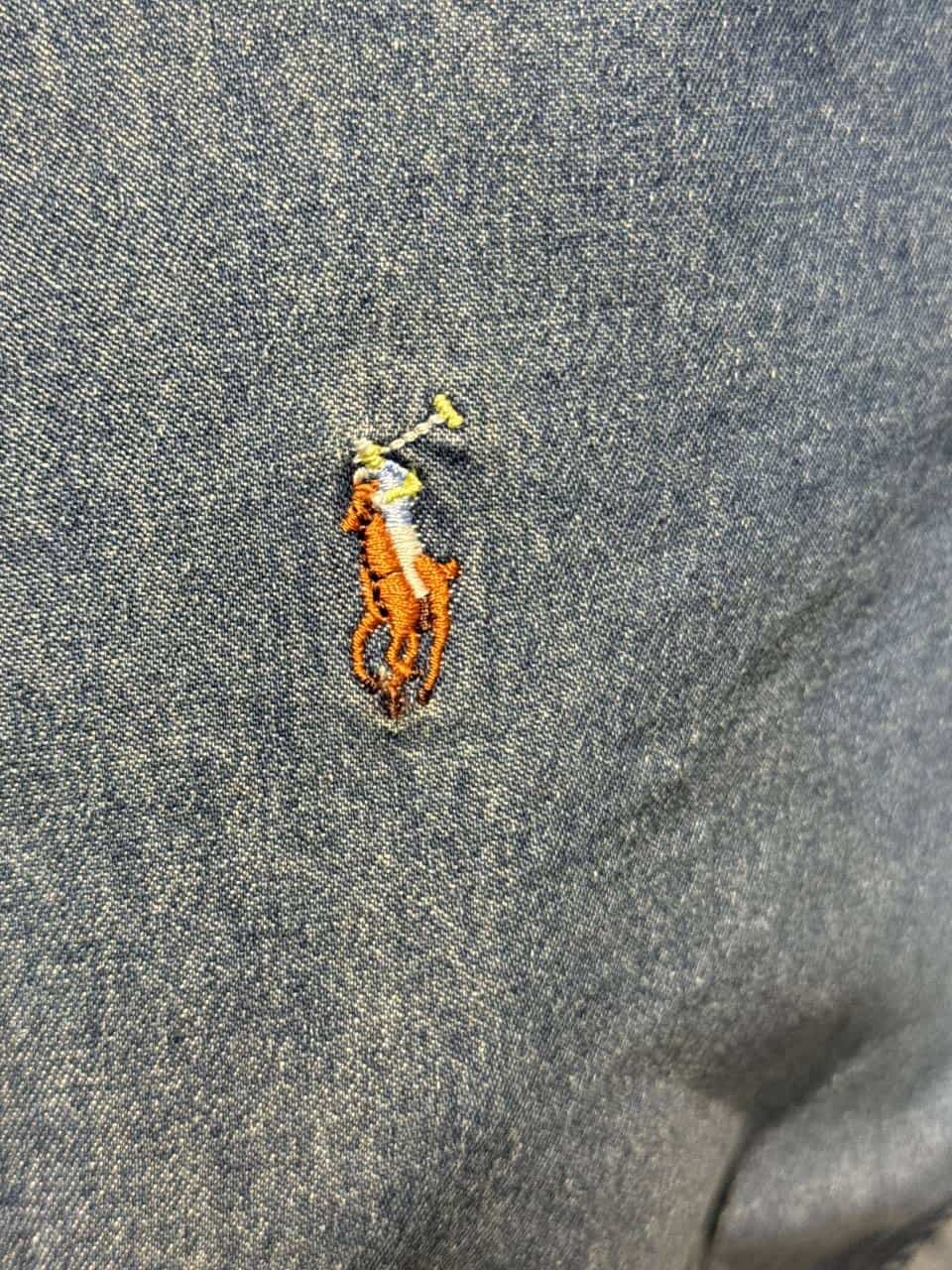 POLO RALPH LAURE_N DENIM SHIRT AVAILABLE IN ULTRA PREMIUM QUALITY