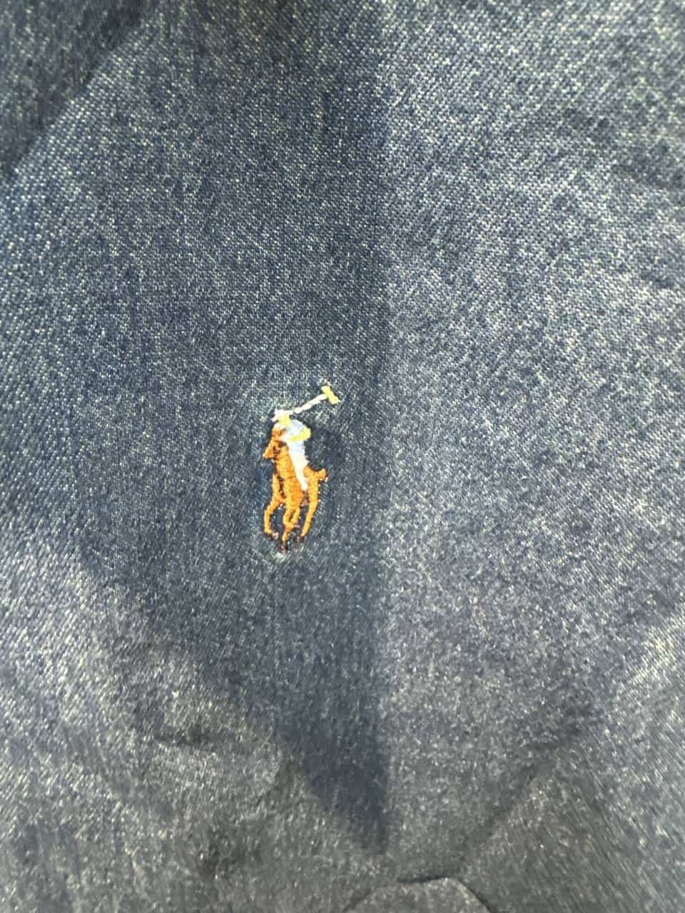 POLO RALPH LAURE_N DENIM SHIRT AVAILABLE IN ULTRA PREMIUM QUALITY