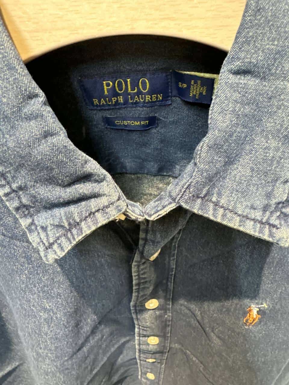 POLO RALPH LAURE_N DENIM SHIRT AVAILABLE IN ULTRA PREMIUM QUALITY