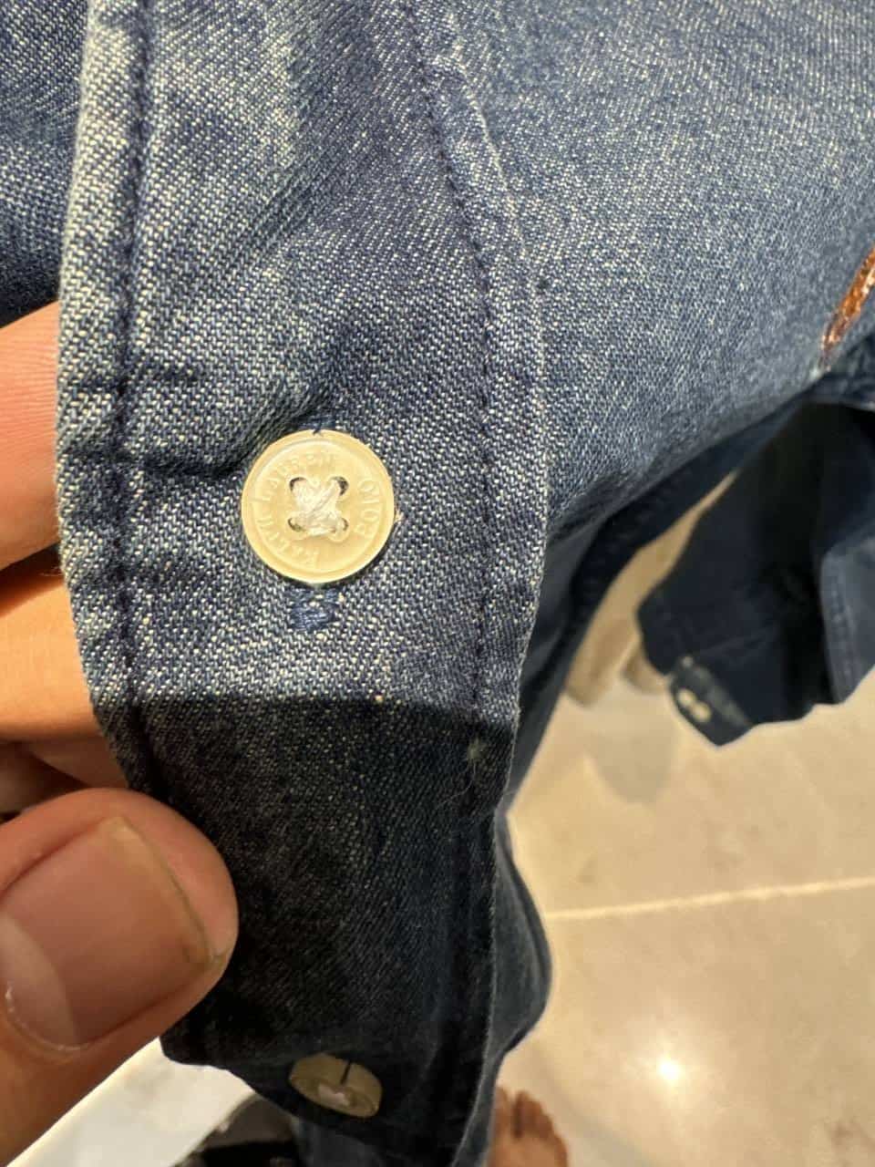 POLO RALPH LAURE_N DENIM SHIRT AVAILABLE IN ULTRA PREMIUM QUALITY