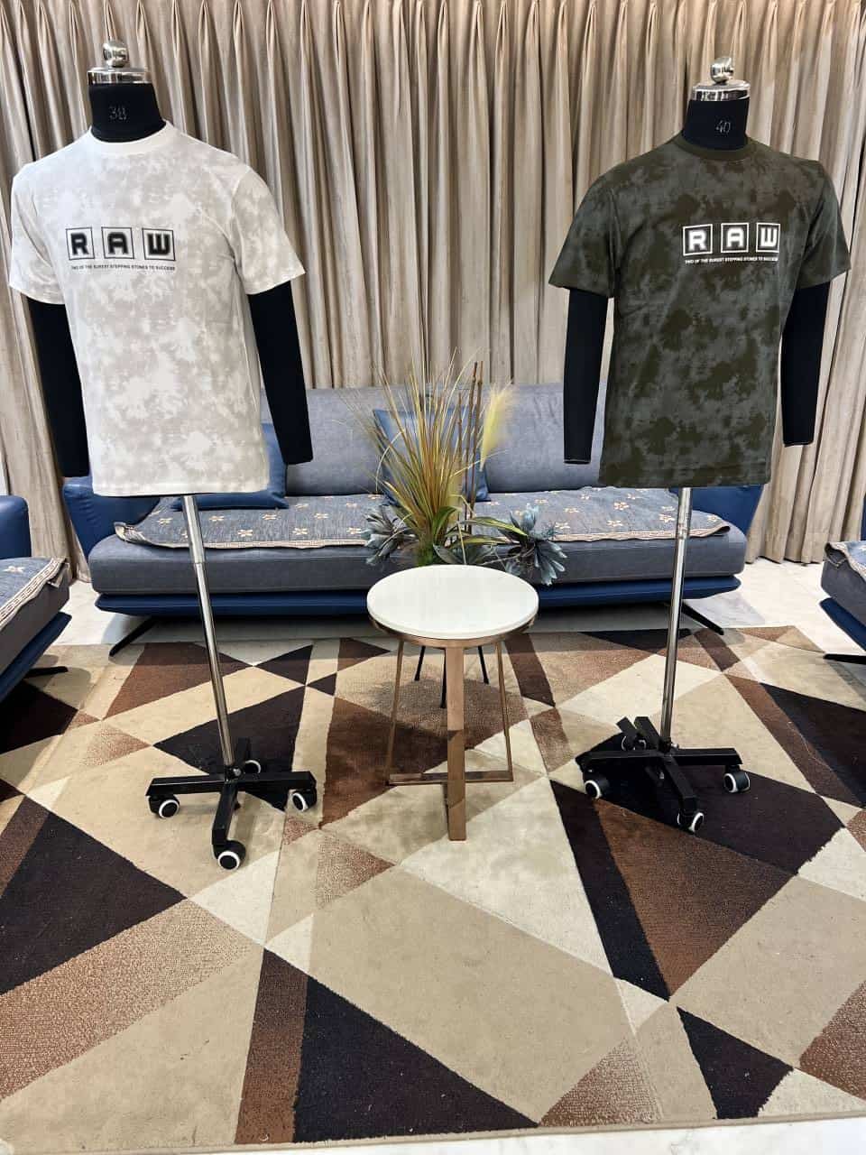 RAW BOLD OLIVE GREEN PREMIUM TSHIRT