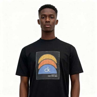CALVIN KLEI_N BLACK COLOUR PREMIUM ROUND NECK TSHIRT