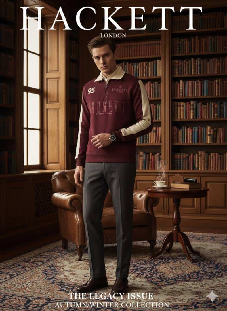 HACKET_T FULL SLEEVES MAROON COLOUR WINTER COLLECTIONS