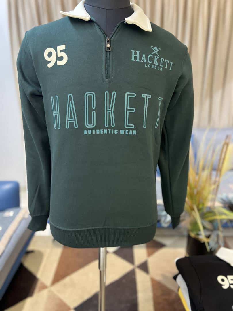 HACKET_T FULL SLEEVES DARK GREEN COLOUR WINTER COLLECTIONS