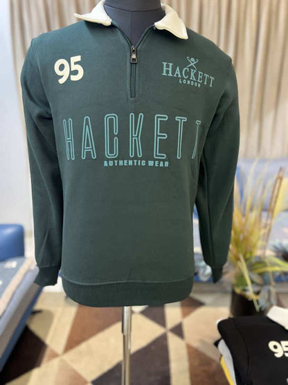 HACKET_T FULL SLEEVES DARK GREEN COLOUR WINTER COLLECTIONS