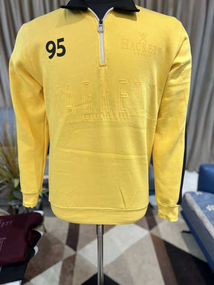 HACKET_T FULL SLEEVES BRIGHT YELLOW COLOUR WINTER COLLECTIONS