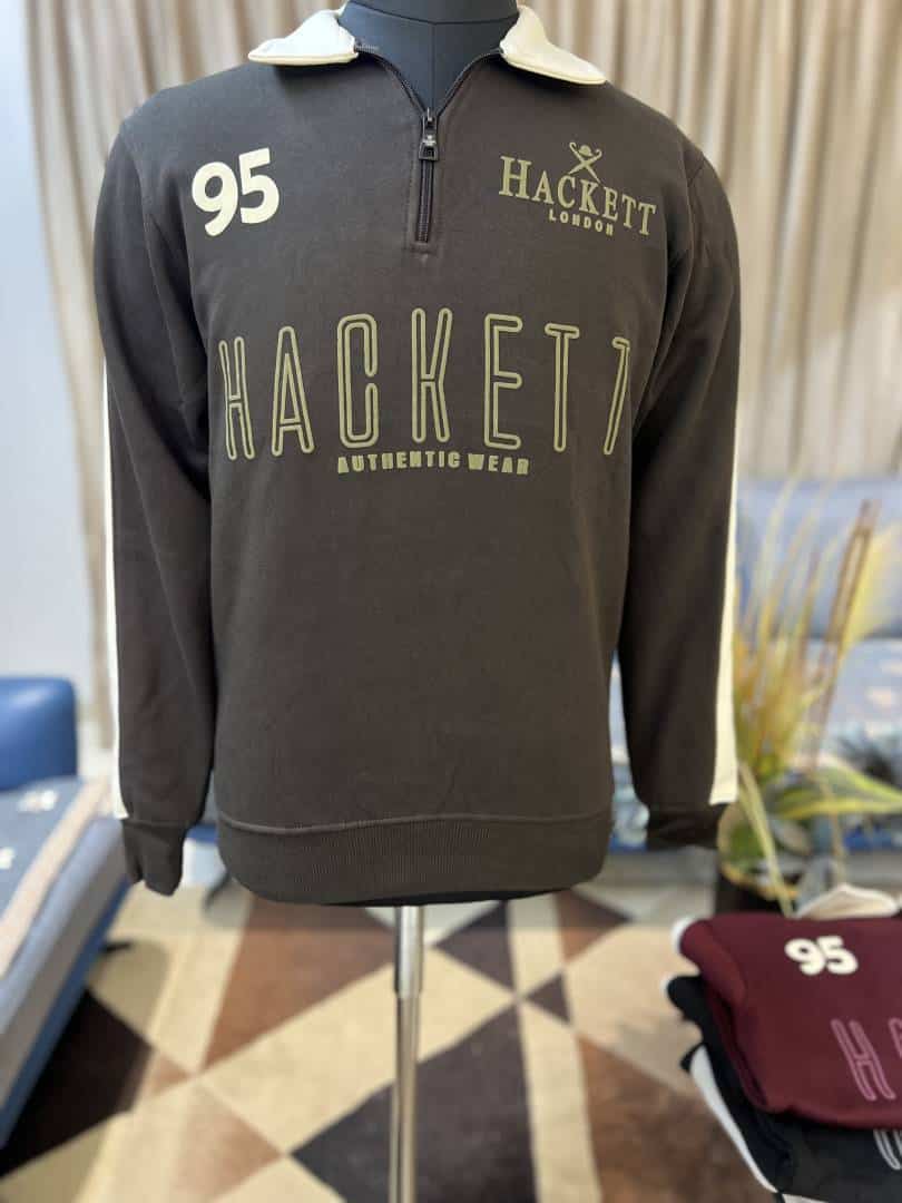HACKET_T FULL SLEEVES CHARCOAL GREY COLOUR WINTER COLLECTIONS