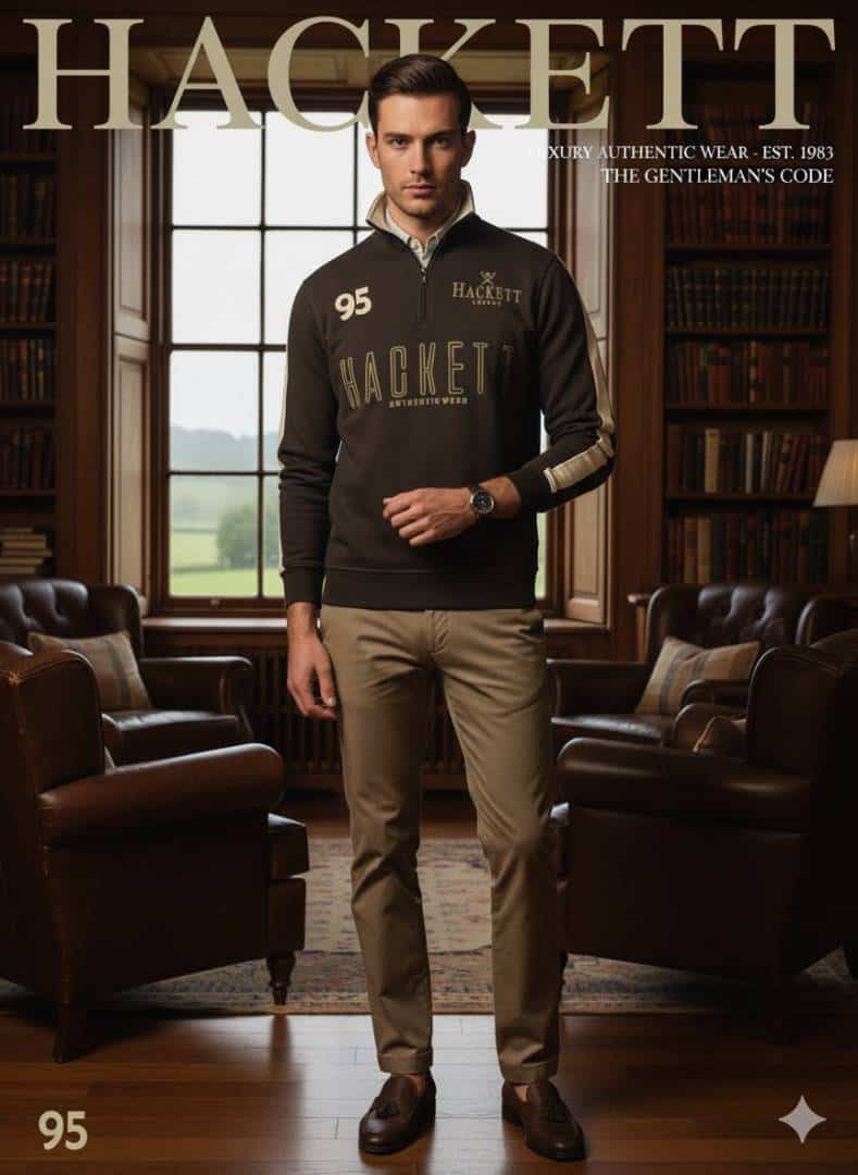 HACKET_T FULL SLEEVES CHARCOAL GREY COLOUR WINTER COLLECTIONS