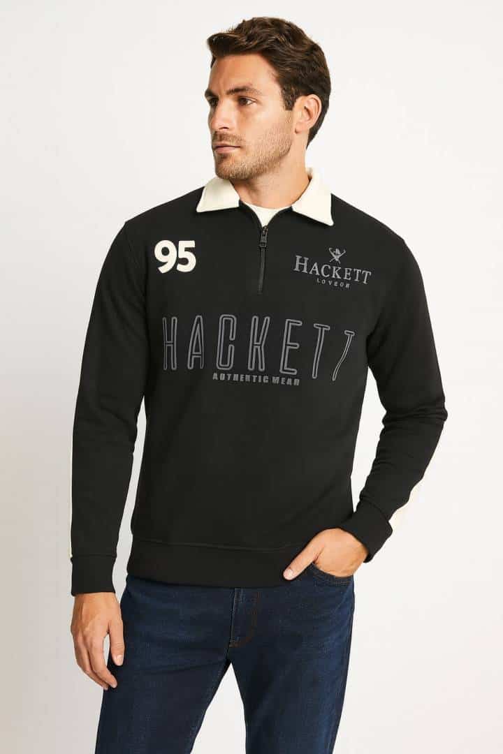 HACKET_T FULL SLEEVES BLACK COLOUR WINTER COLLECTIONS