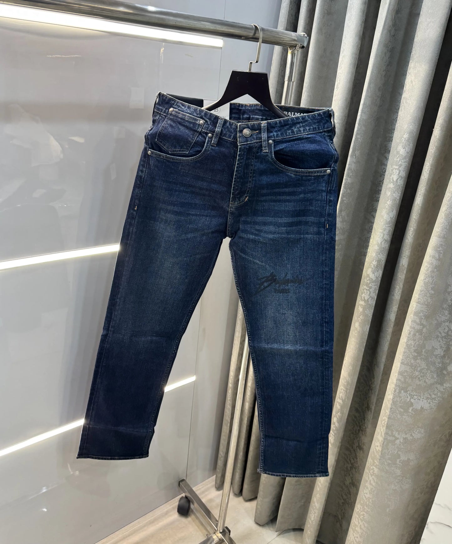 Balmai n Paris Greenish Pocket Imported Premium Denim