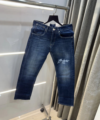 Balmai n Paris Dark Blue Pocket Imported Premium Denim