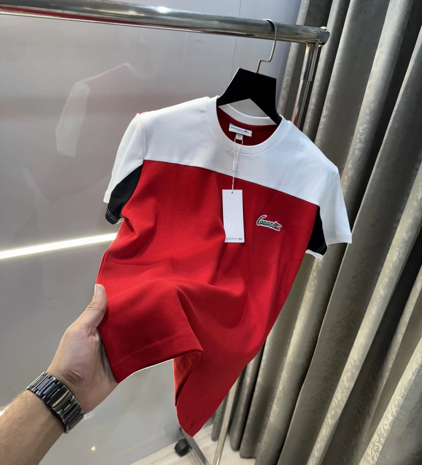 Lacost e Red Premium Classic T-Shirt