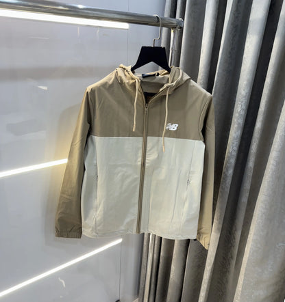 NeW balance Cream Imported Premium Windbreaker Jacket