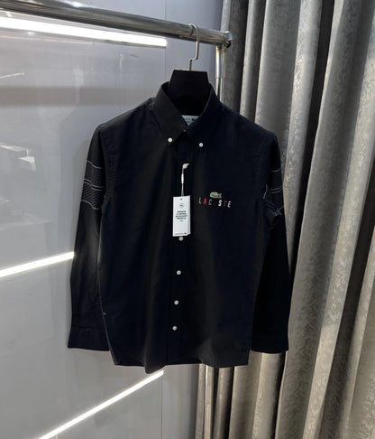 Lacost e Black Logo Work Premium Shirt