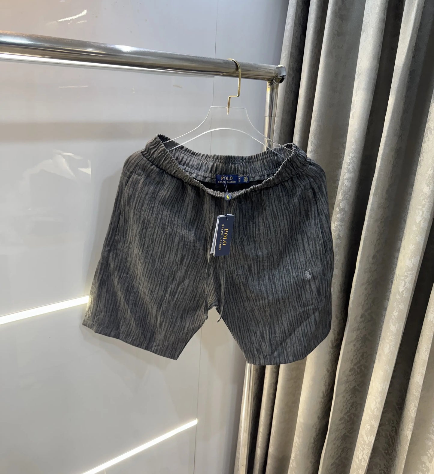 Ralph Lauren Grey Premium Linen 🩳 Shorts