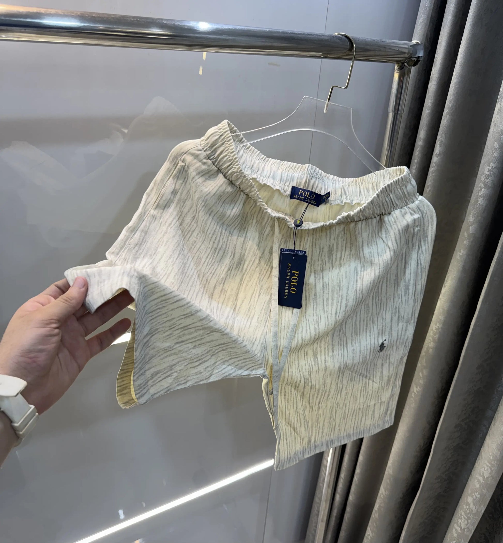 Ralph Lauren Cream Premium Linen 🩳 Shorts