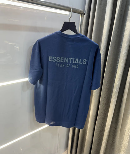 Essential Blue Imported Oversized T-Shirt