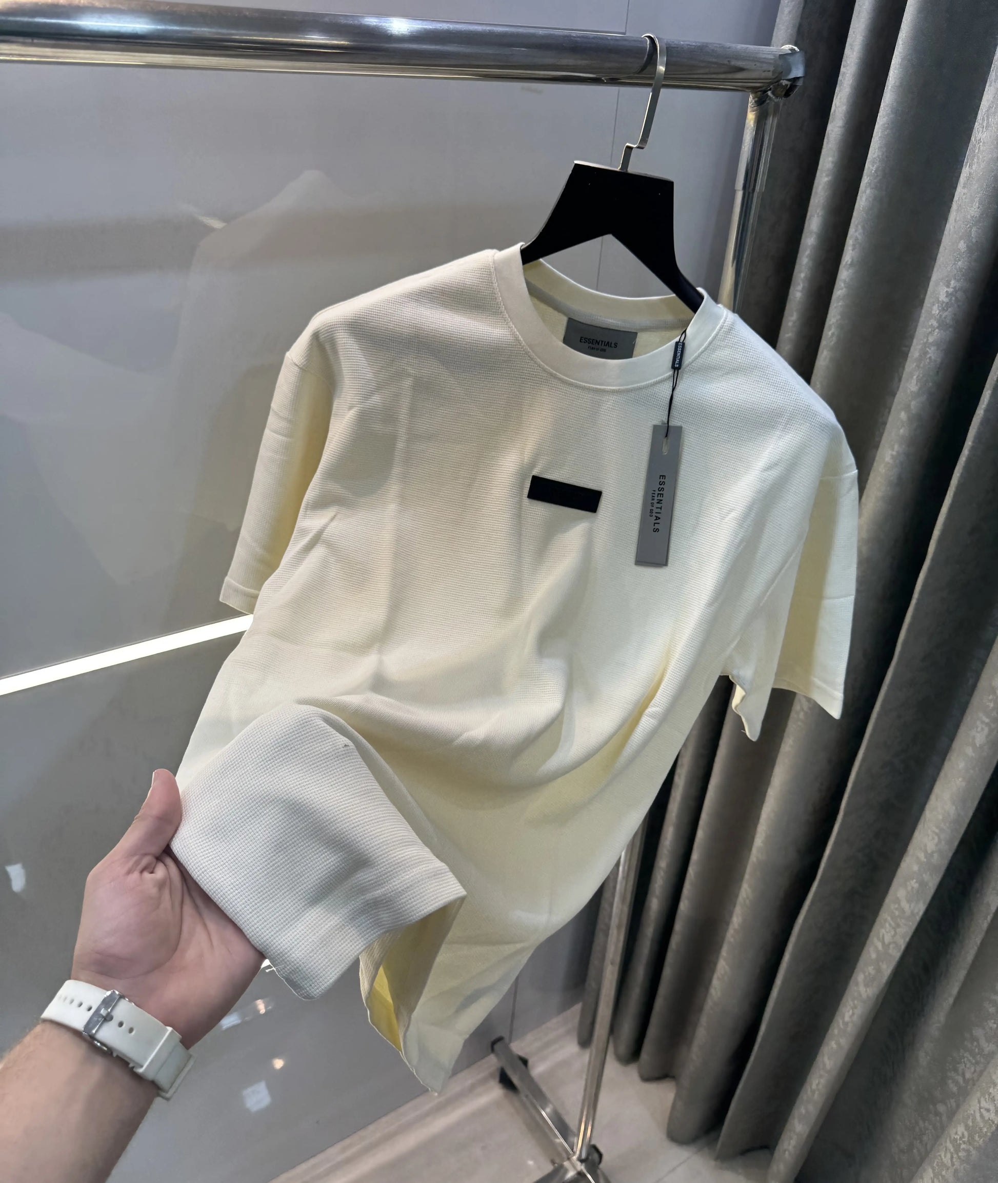 Essential Cream Imported Oversized T-Shirt