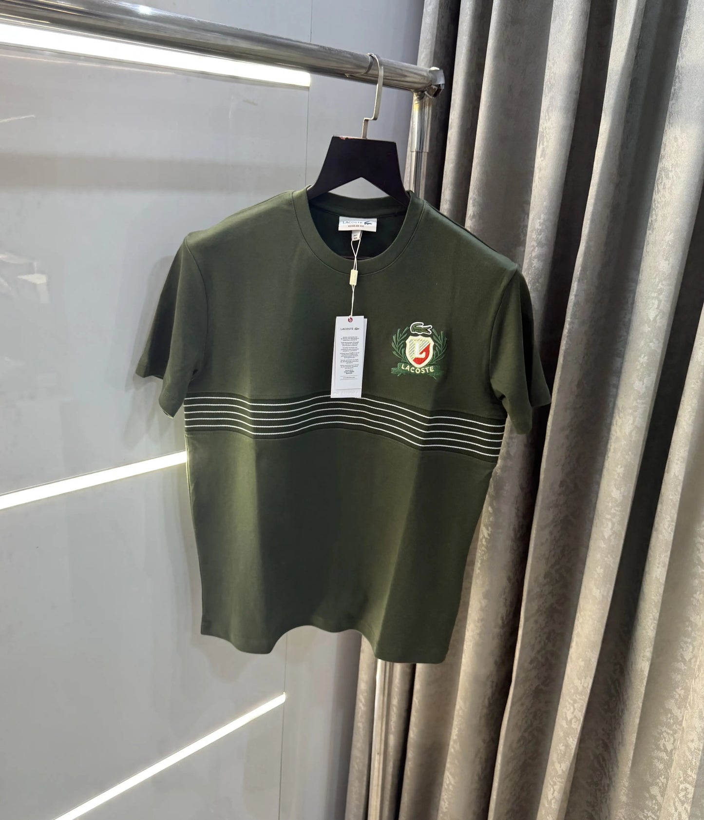 Lacost e Olive Logo Work Premium T-Shirt
