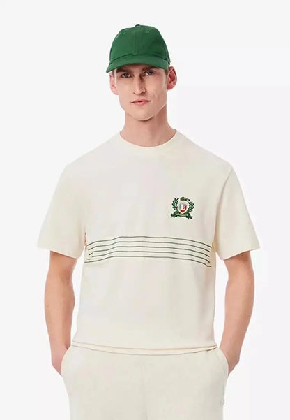 Lacost e White Logo Work Premium T-Shirt