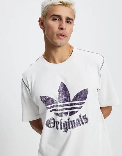 Adida s White Logo Work Premium T-Shirt