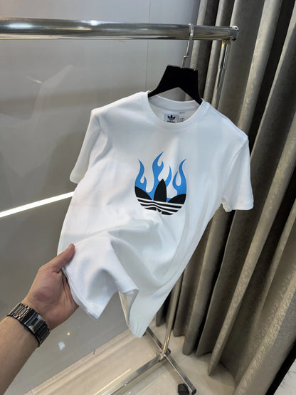 Adida s White Logo Work Premium T-Shirt