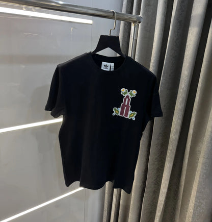 Adida s Black Back Print Premium T-Shirt