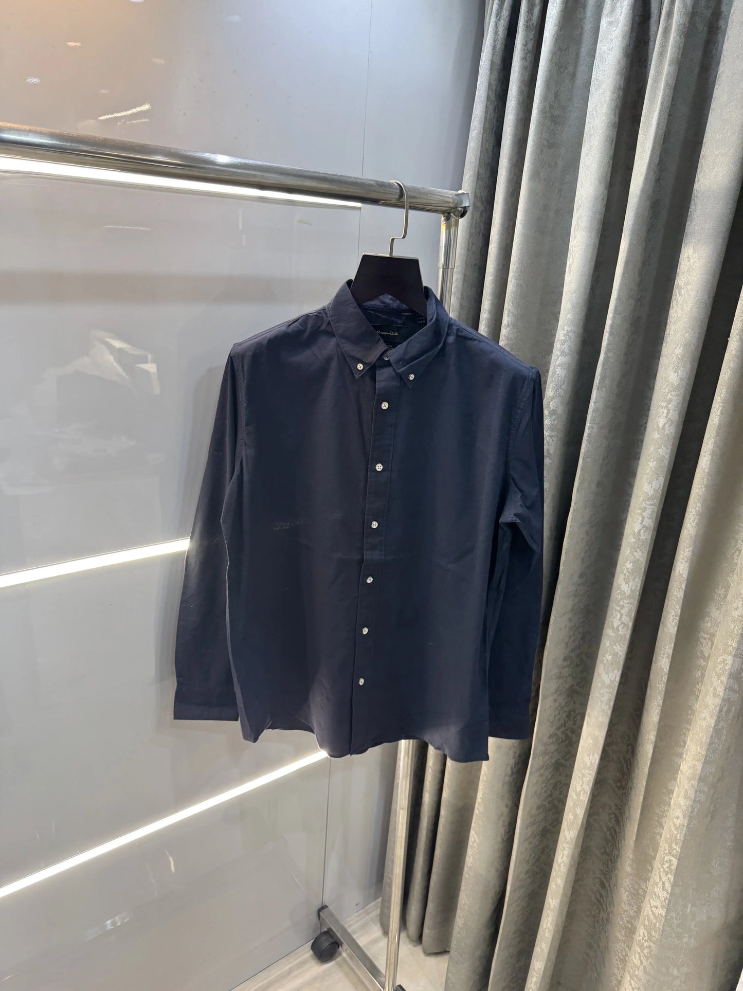 Mossimo Dutti Navy Blue Premium Classic Shirt