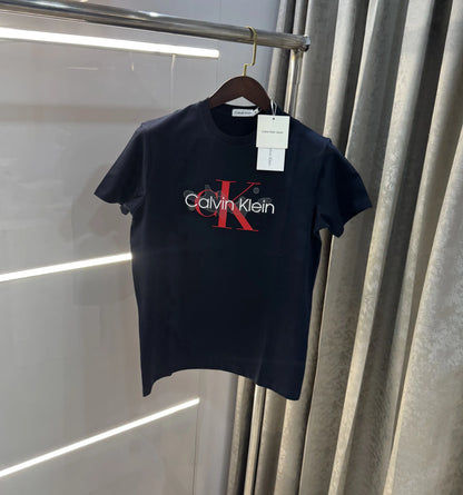 Calvin Klein Navy Blue Logo Work Premium T-Shirt