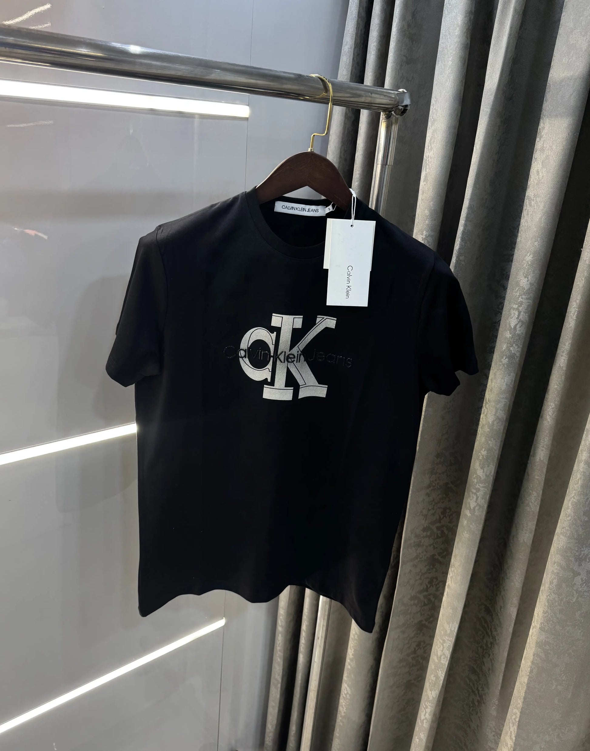 Calvin Klein Black Logo Work Premium T-Shirt