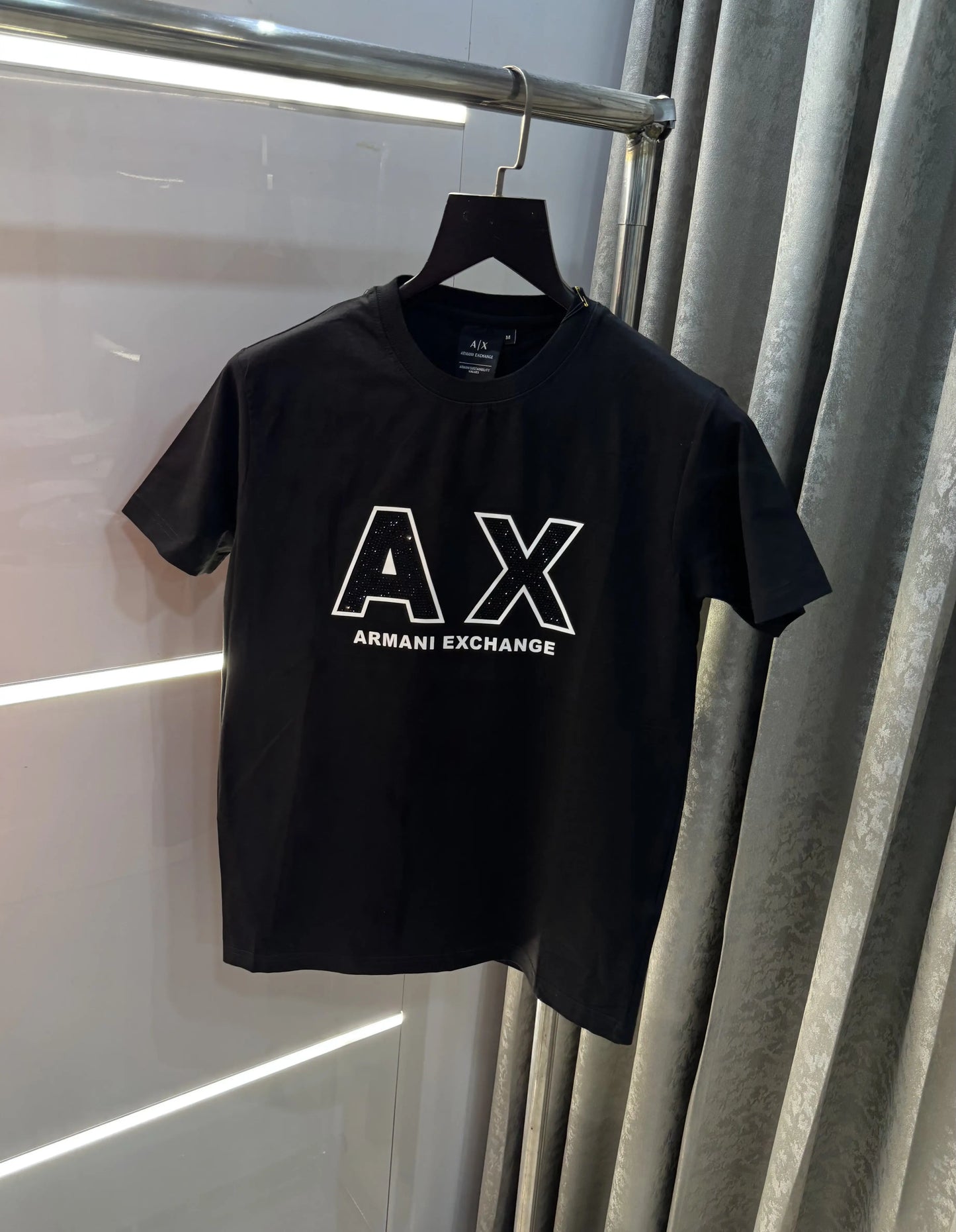 Arman i Exchange Black Logo Work Premium T-Shirt