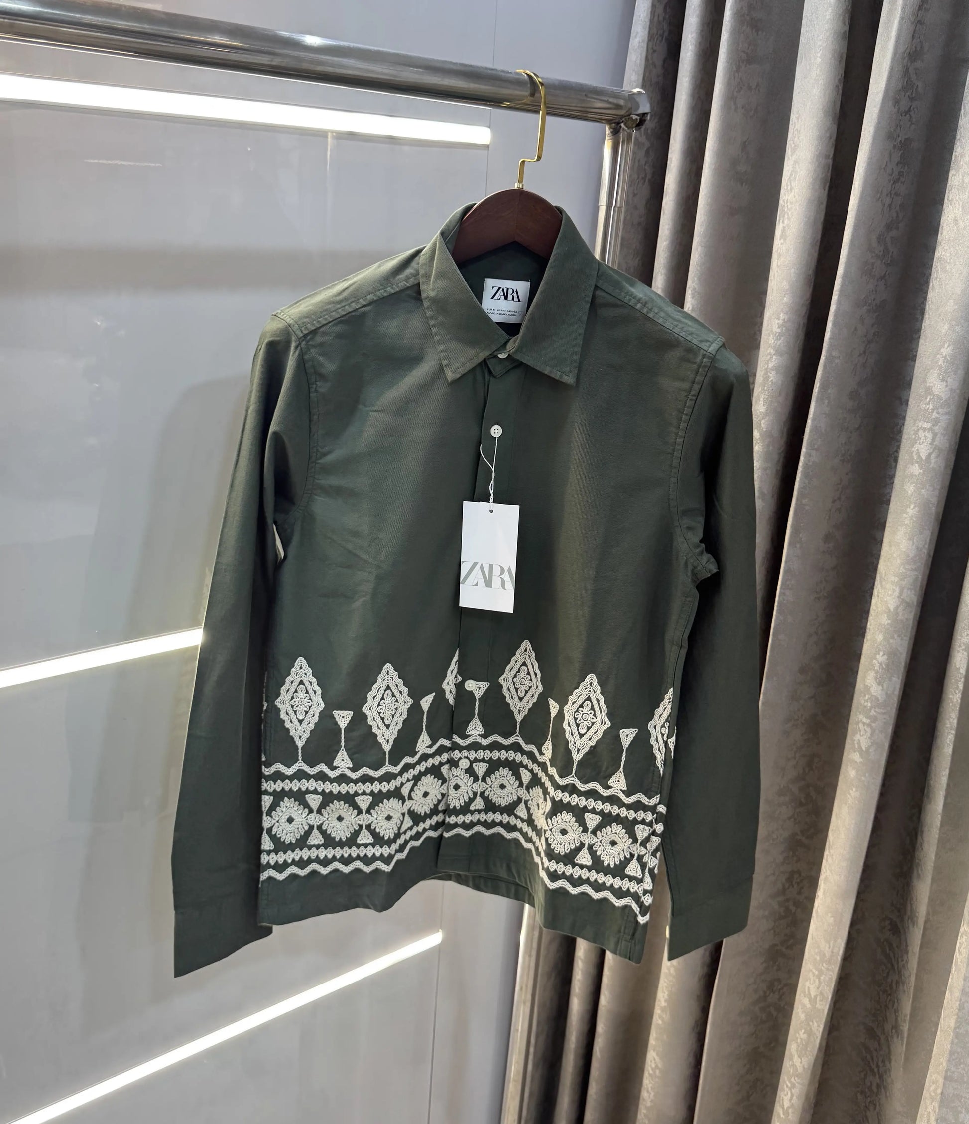 Zar a Olive Designer Premium Shirt
