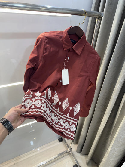 Zar a Rust Designer Premium Shirt