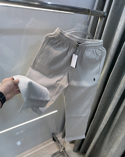 Ralph Lauren Cream Premium Trackpant