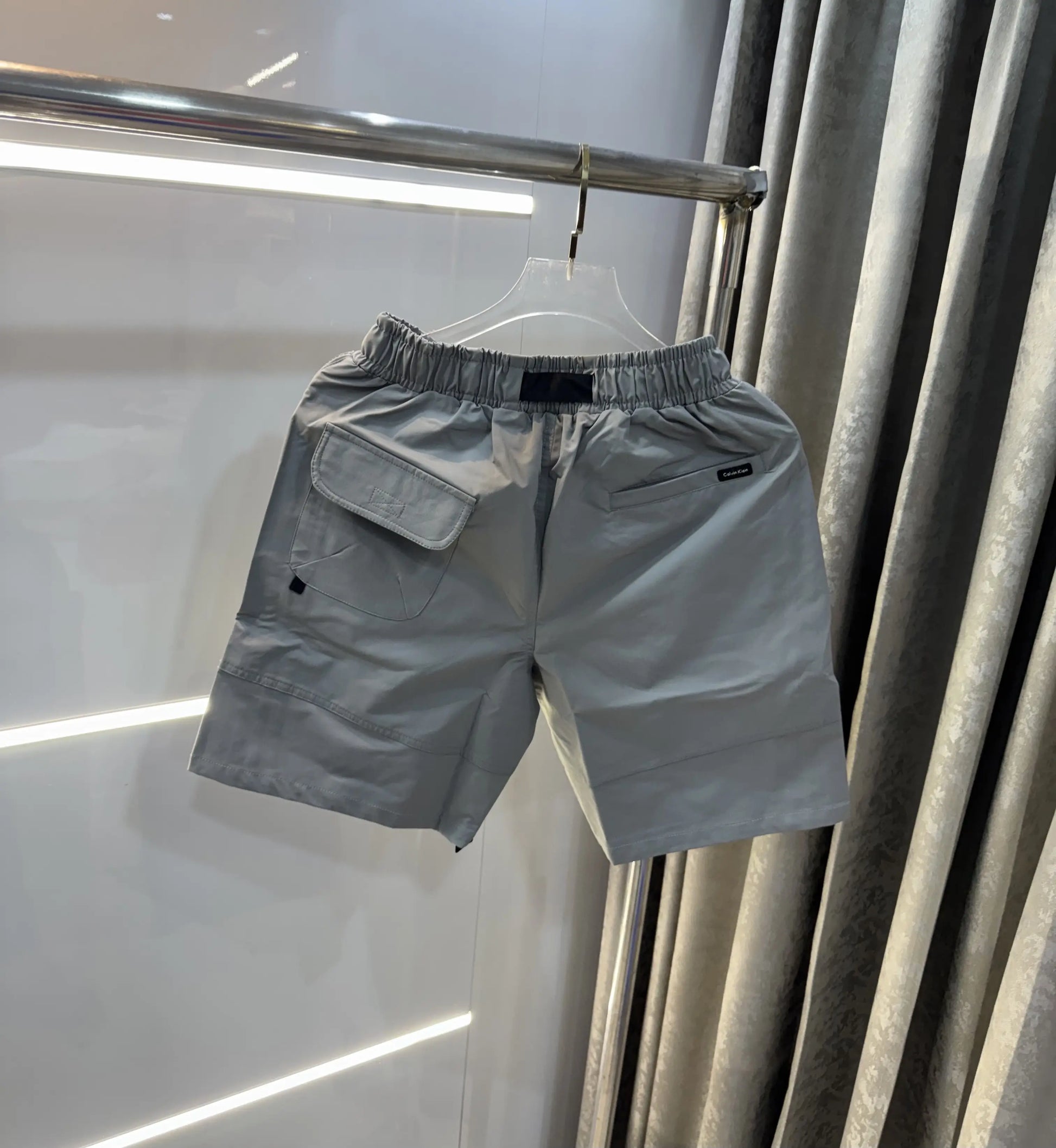 Calvin Klein light Grey Premium Imported Cargo Shorts
