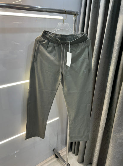 Ami Paris Olive Logo Work Premium Trackpant
