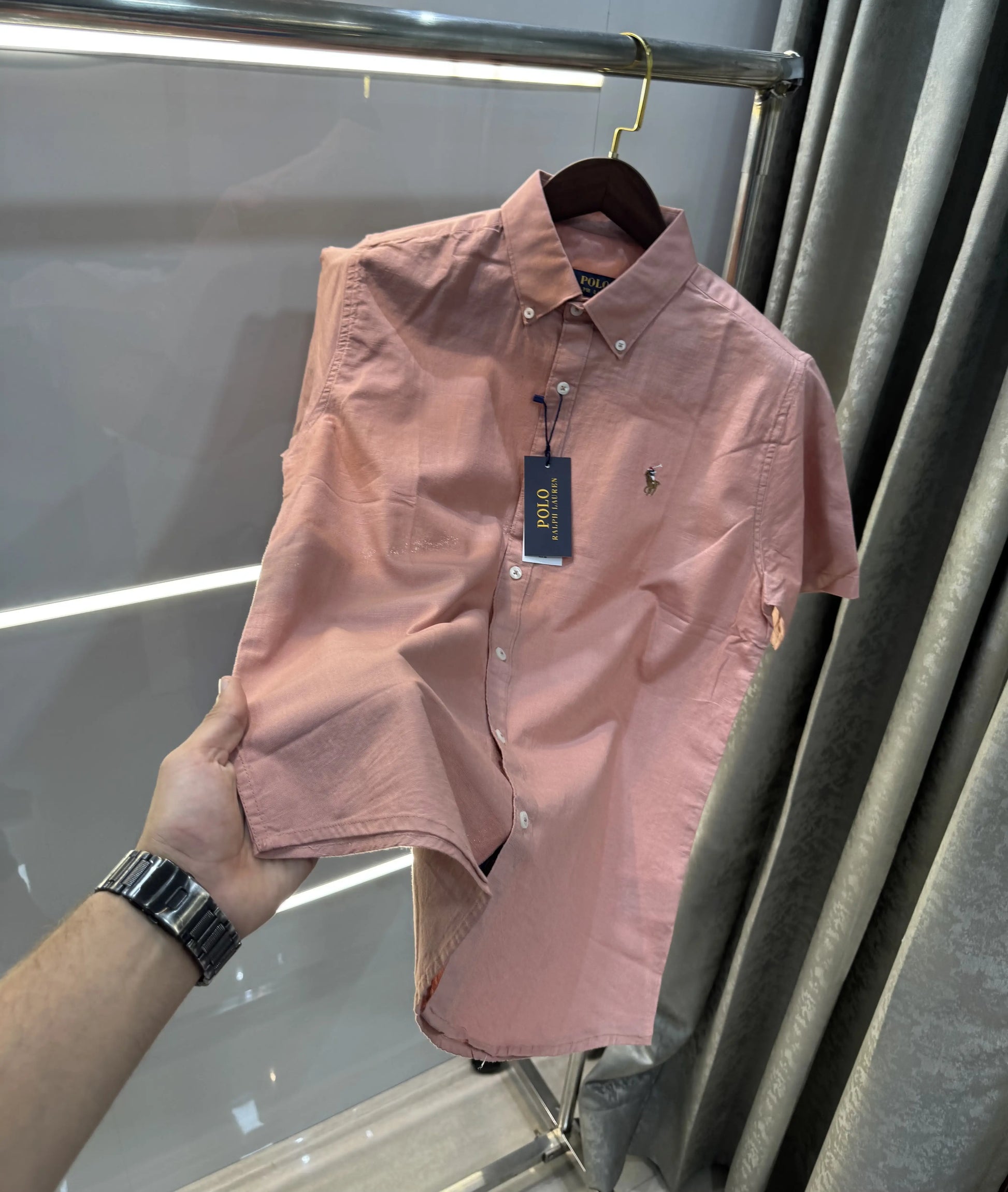 Ralph  Lauren Milange Premium Linen Shirt