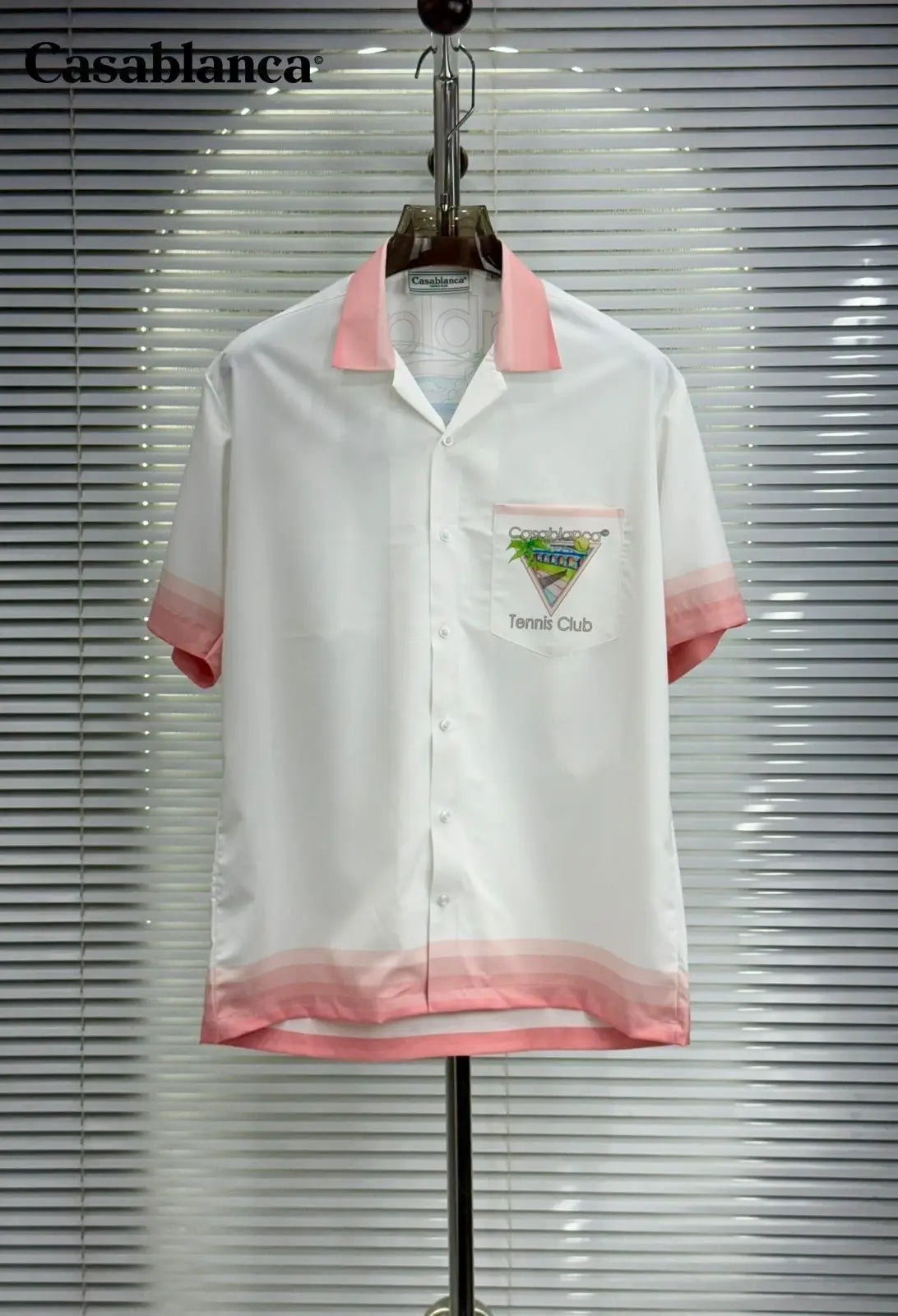 Casablanca Pink Premium Loose Fit Shirt