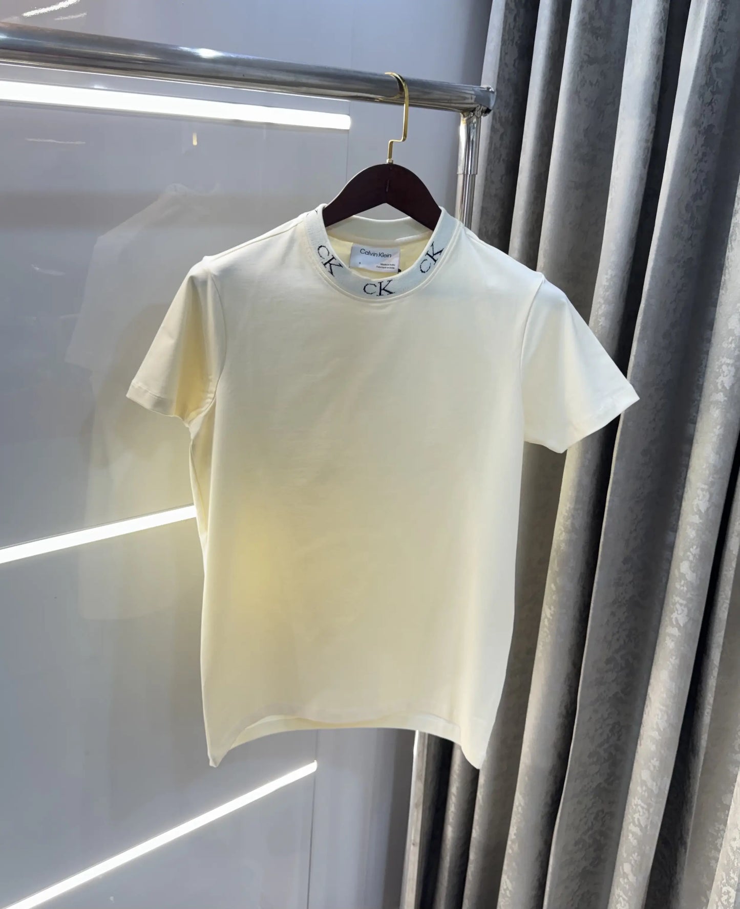 Calvin Klein Cream Premium T-Shirt