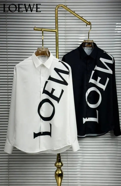 Loewe Black Designer CR7 Edition Premium Shirt With Box Packing